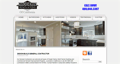 Desktop Screenshot of modernrenovationsca.com